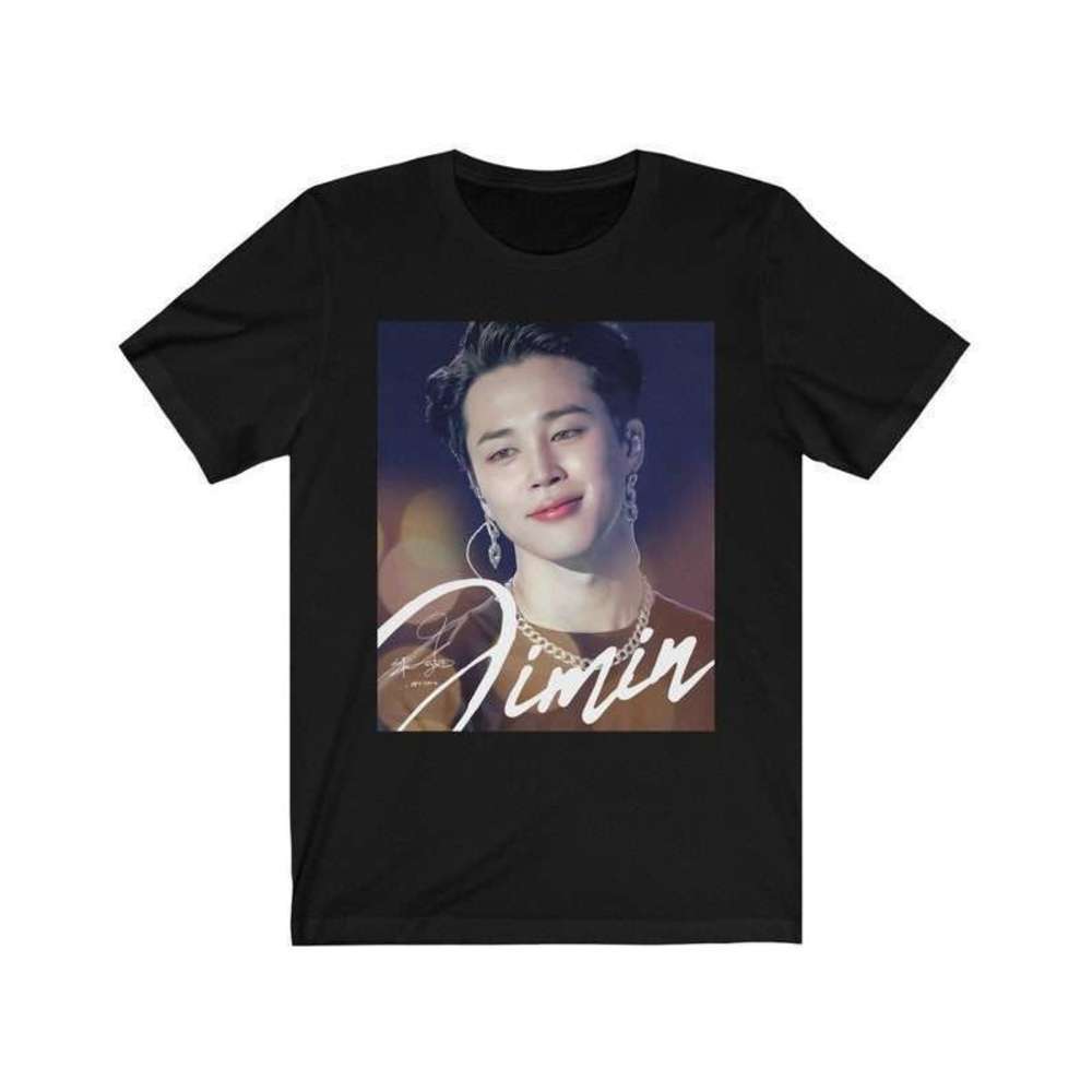 Jimin BTS K Pop Idol Fan Streetwear Music Graphic T-Shirt
